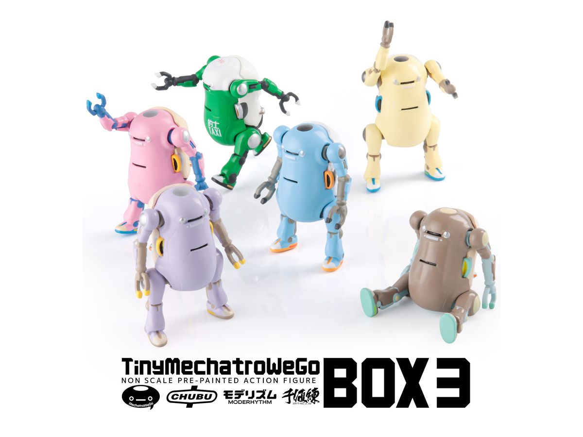 Tiny Mechatro WeGo BOX 3: 1Box (6pcs)