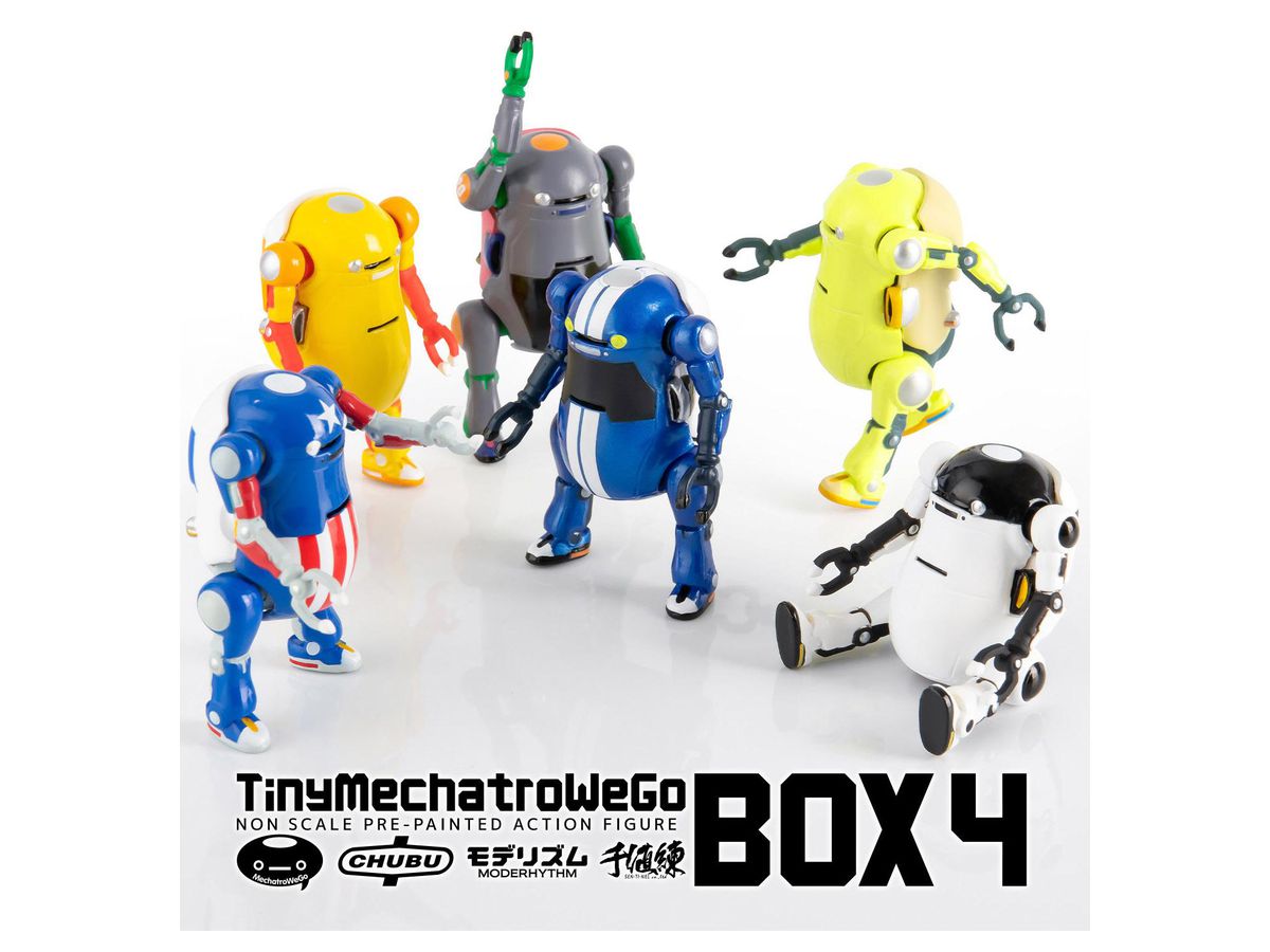 Tiny Mechatro WeGo BOX 4: 1Box (6pcs)
