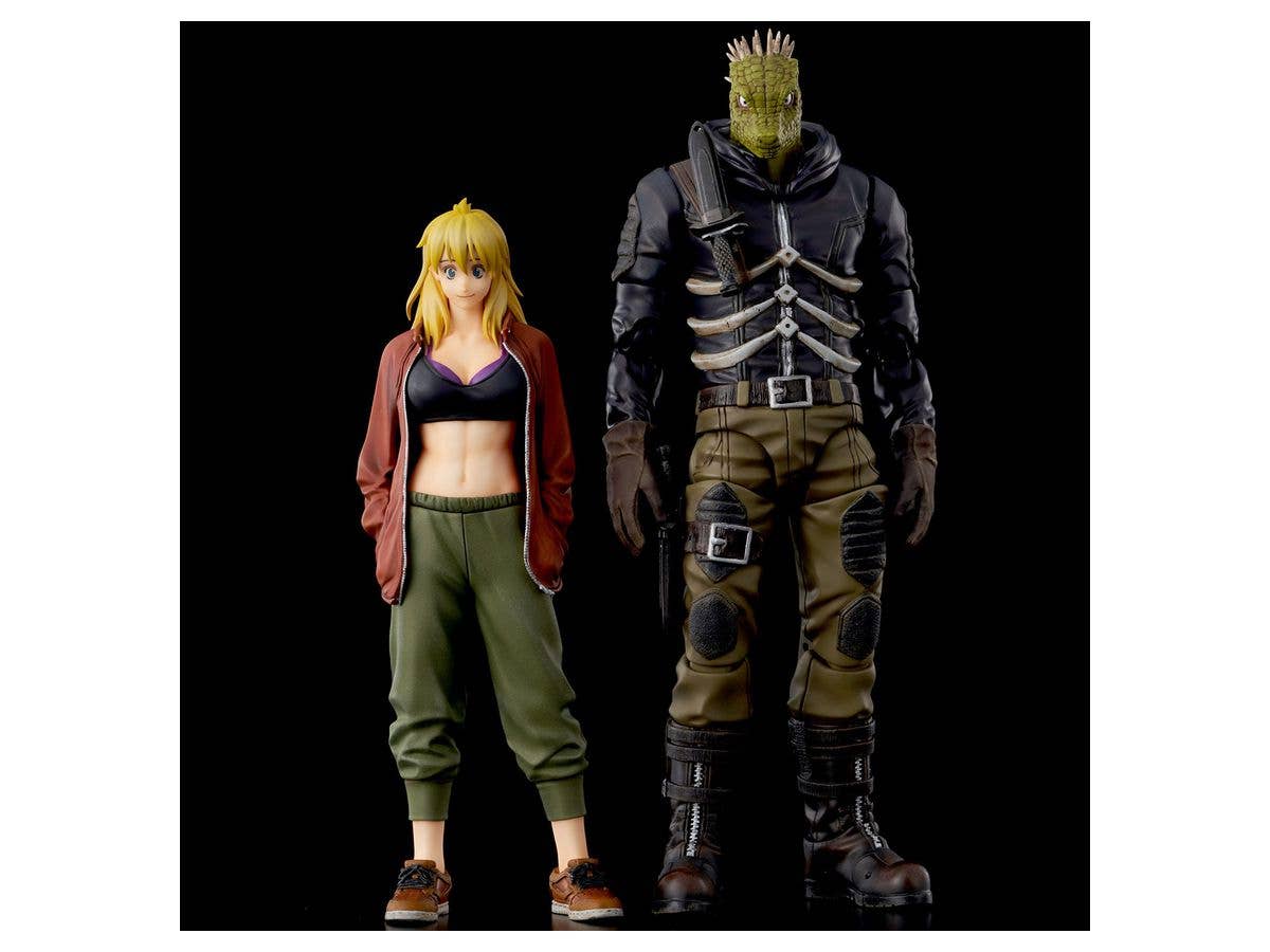 Dorohedoro Caiman & Nikaido Figure