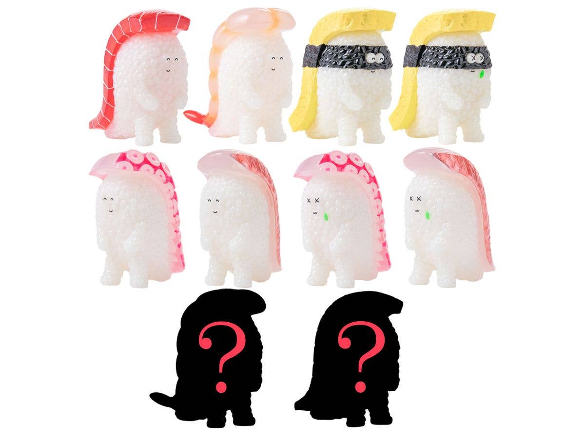 SUSHI MONSTER SUSHI-L.A.: FIGURE COLLECTION 4 HAPPY SMILE & DEEP SADNESS 1Box 8pcs