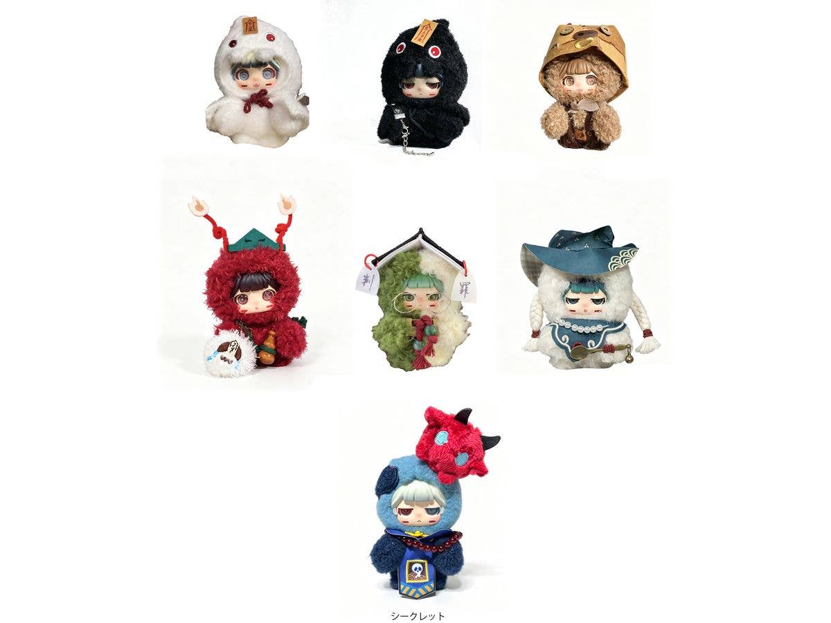 SetToys x Wooly Underworld Cute Bureau Series Trading Plush 1Box 6pcs