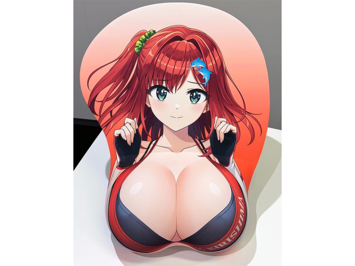 Dolphin Wave: Life Size Oppai Mouse Pad Iruka Sakimiya