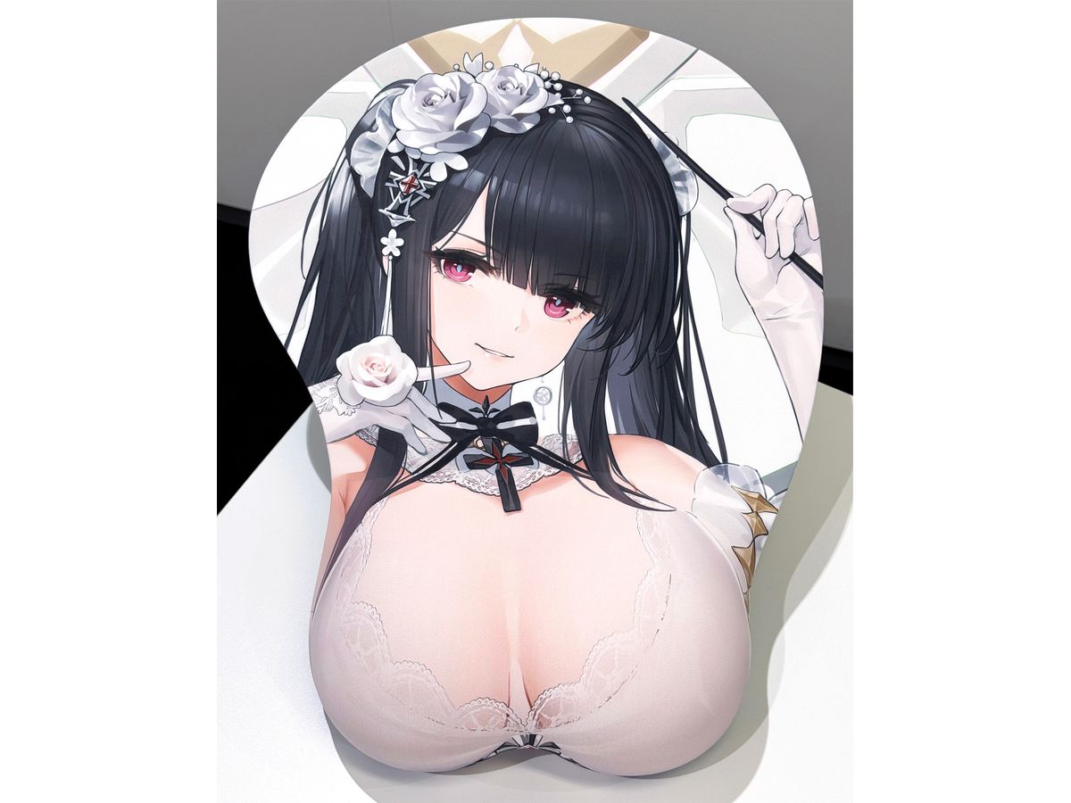 Azur Lane Life Size Oppai Mouse Pad Peter Strasser (A Moment Frozen in Pure White Ver.)