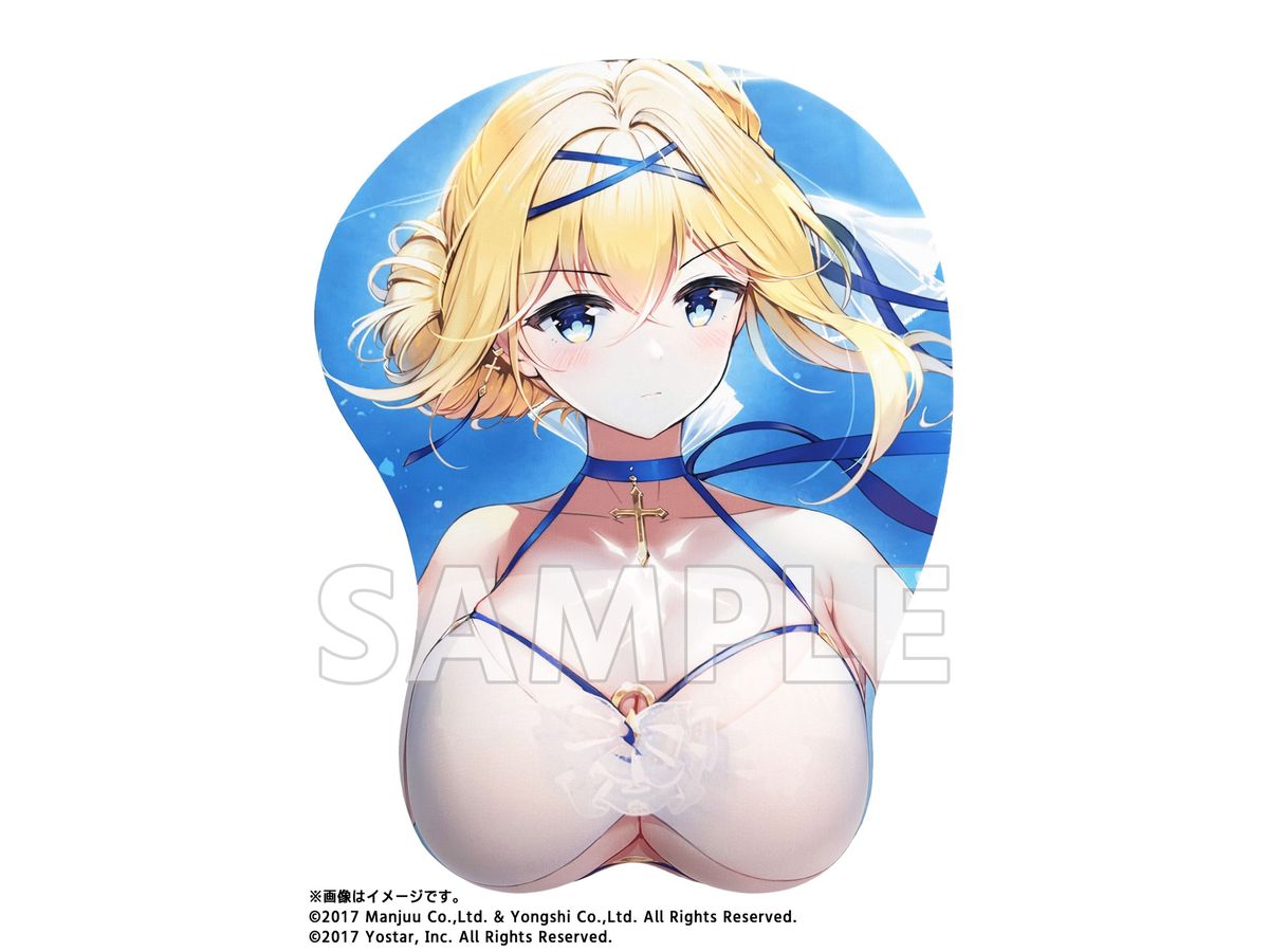 Azur Lane Life Size Oppai Mouse Pad Jeanne d'Arc