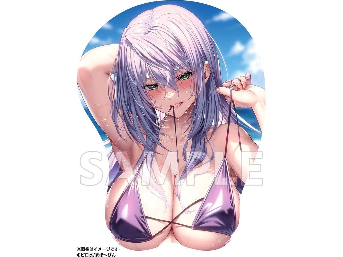 Hanikami Kanojo Life Size Oppai Mouse Pad Tsuduri Amagasa