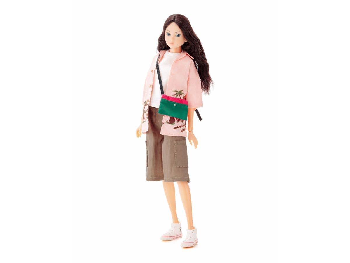 momoko DOLL 3PM with a Cat