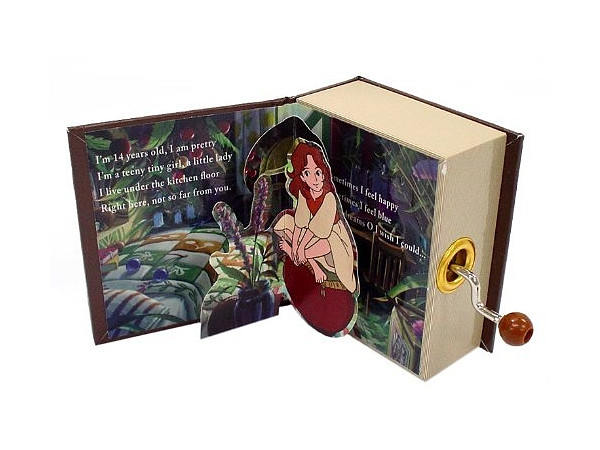 Arrietty: Book-Shaped Music Box