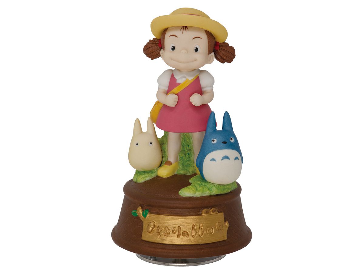 My Neighbor Totoro Porcelain Music Box Walking With Mei Chan Hlj Com