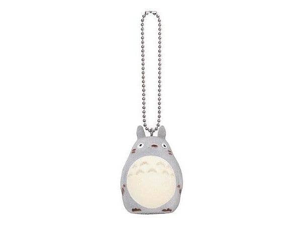 My Neighbor Totoro Flocking Key Chain Large Totoro
