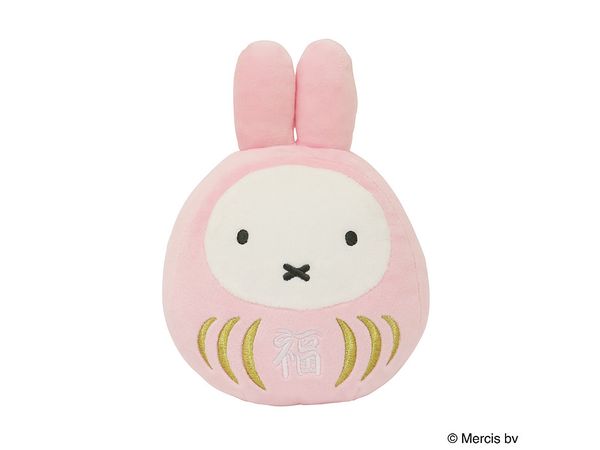 Miffy Fuku Daruma Cherry-blossom Color S