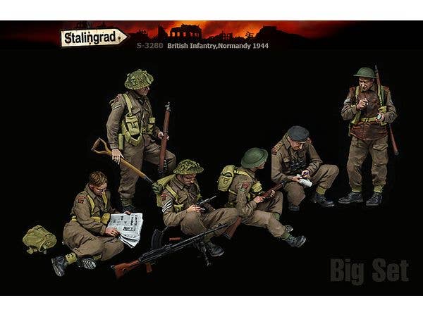 British Infantry, Normandy 1944 Big Set