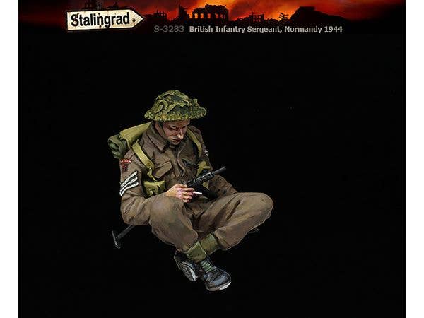 British Infantry Sergeant, Normandy 1944