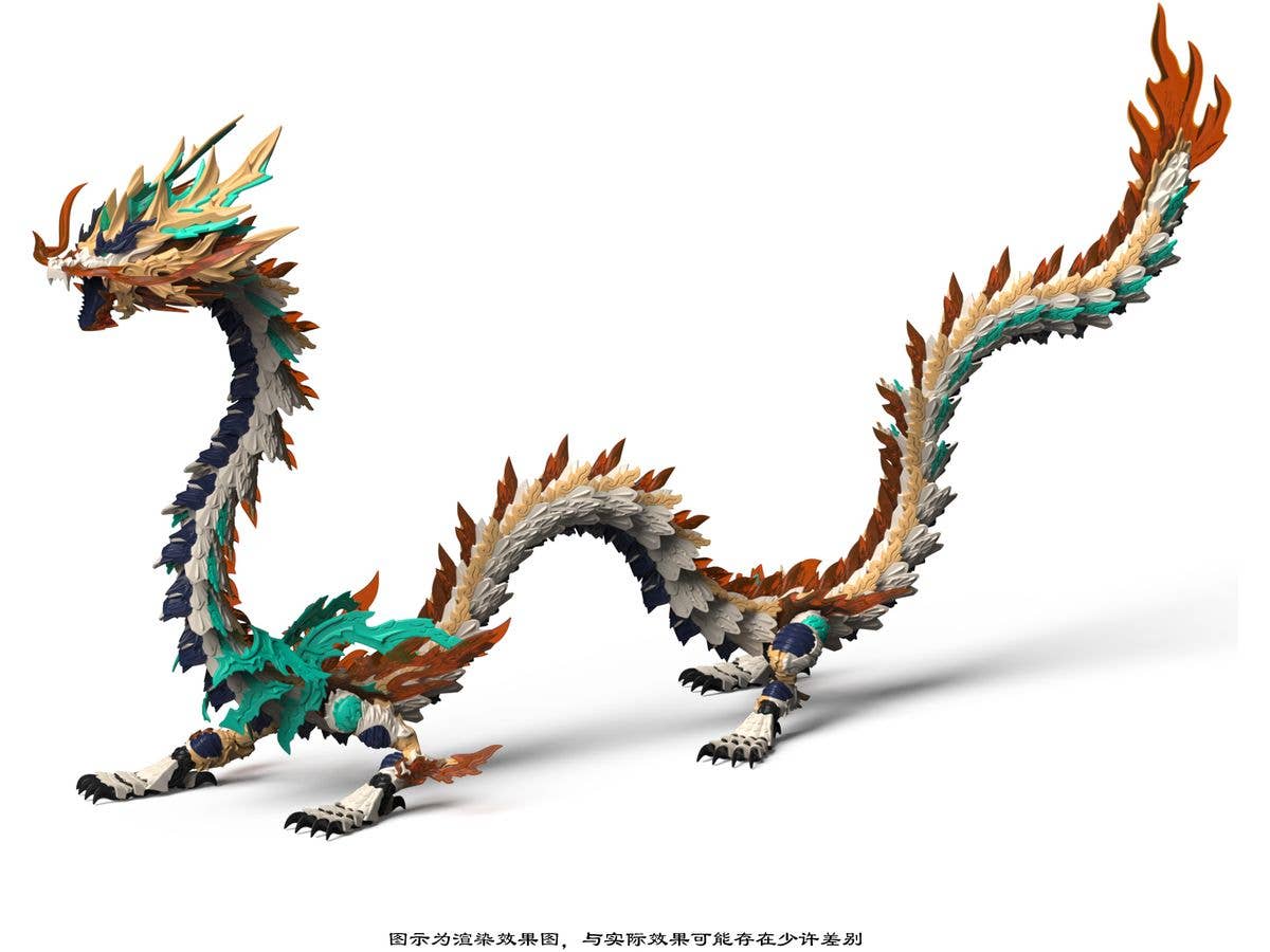 The True Dragon Series Plastic Model Kit ZL-0003 Primordial Dragon King