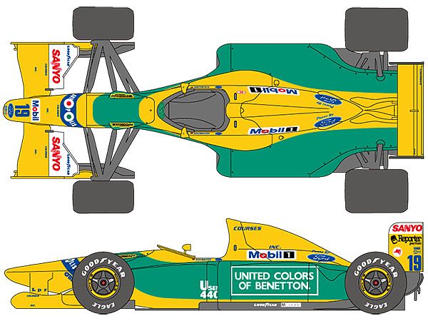 B192 Option Decal Set
