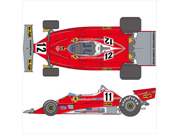 312T2 1977 Brazil Decal Set