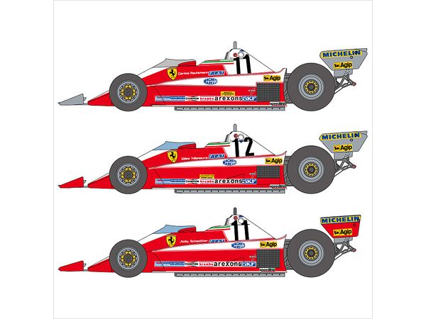 312T3 1978 - 79 Decal Set
