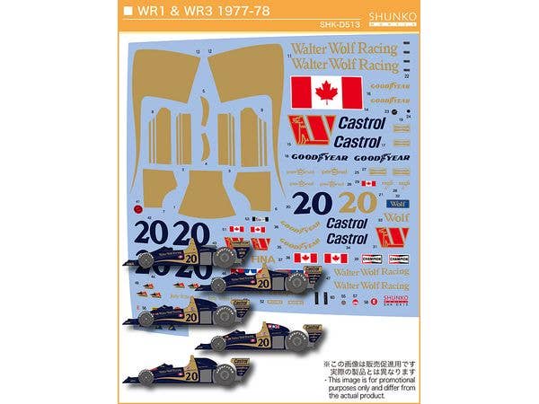 WR1 & WR3 1977-78