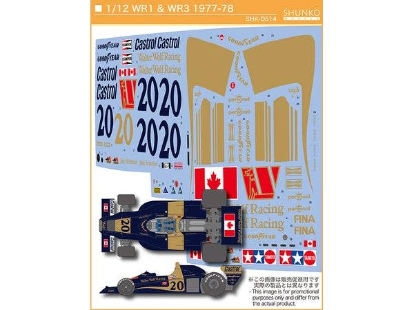 WR1 & WR3 1977-78