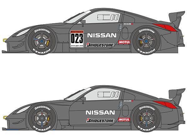 Z Test Car 2004-05 Decal Set