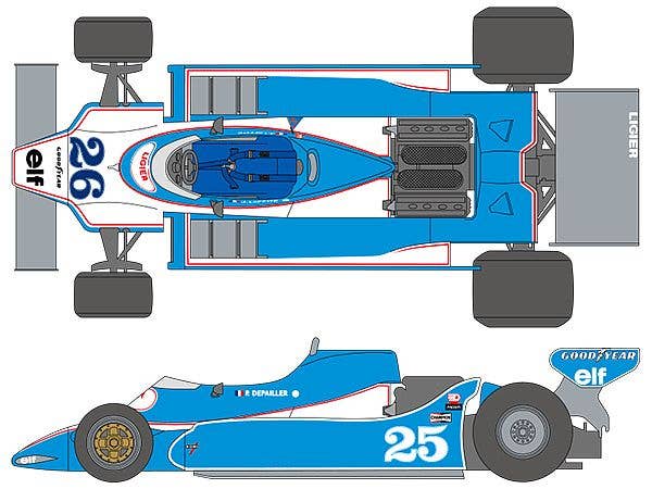 JS11 1979 Argentina/Brazil Decal Set