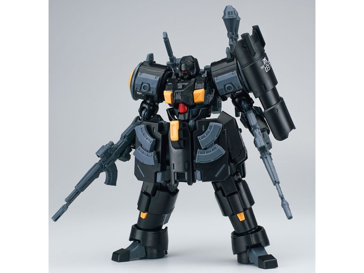 Ultra Action Trooper Zarov M1 Plastic Model Kit (Metallic Black)