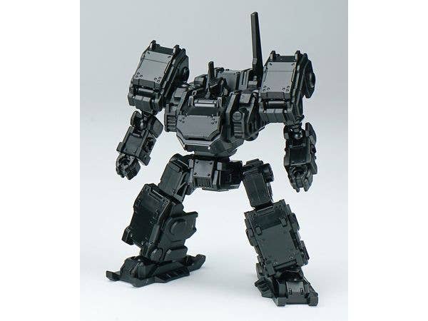 3 minutes planning Series MUFS-S5 FORTRESS Plastic Model Kit (Metallic Black)