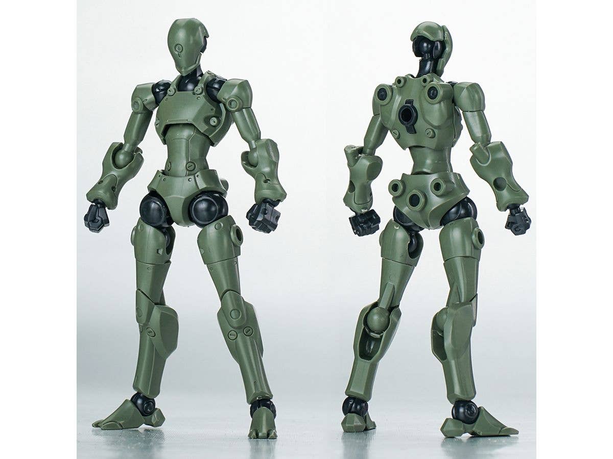 3 min project Xenostrike VOL.2 Plastic Model Kit (Green)