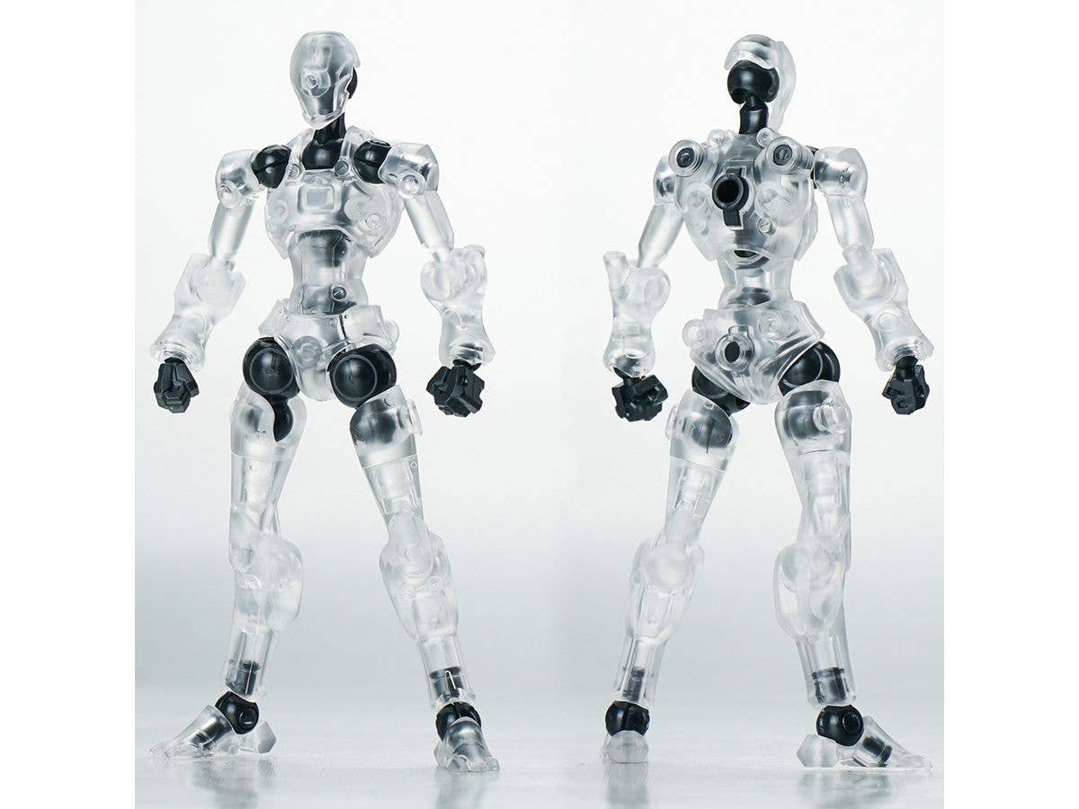 3 min project Xenostrike VOL.2 Plastic Model Kit (Transparent)