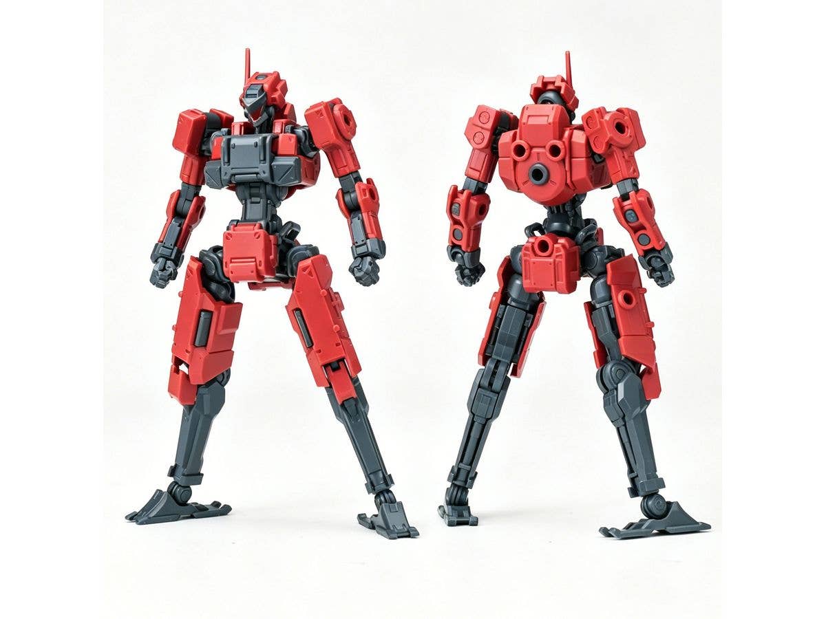 3 min project Series FENRIR Plastic Model Kit (Red)