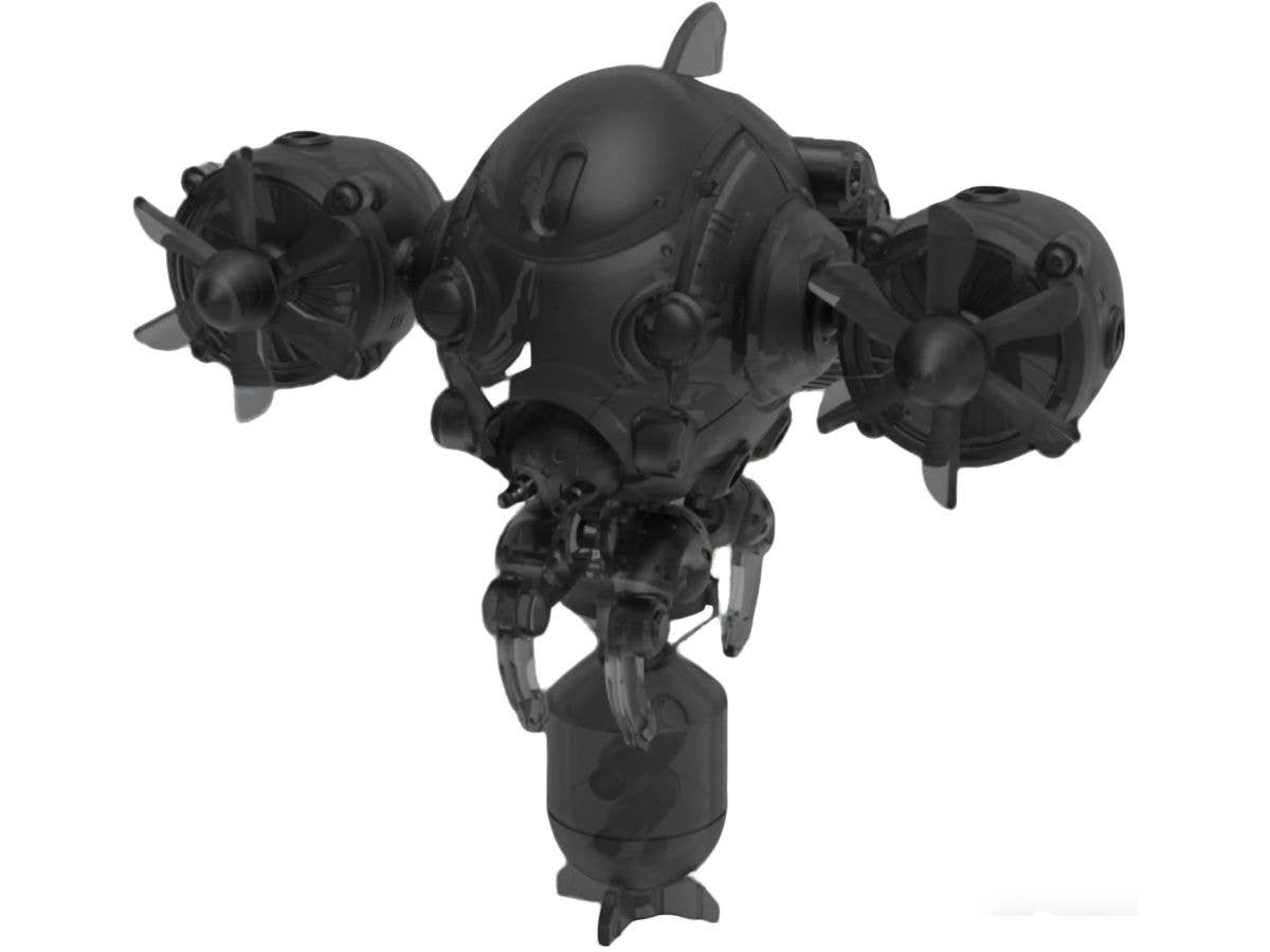 3 minutes planning Series Worker Bee Plastic Model Kit (Transparent Black)