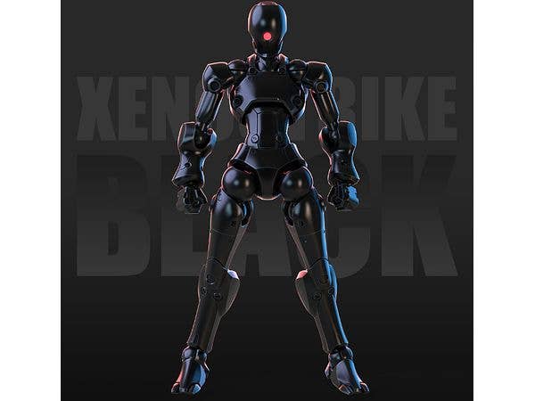 3 min project Xenostrike Plastic Model Kit (Metallic Black)