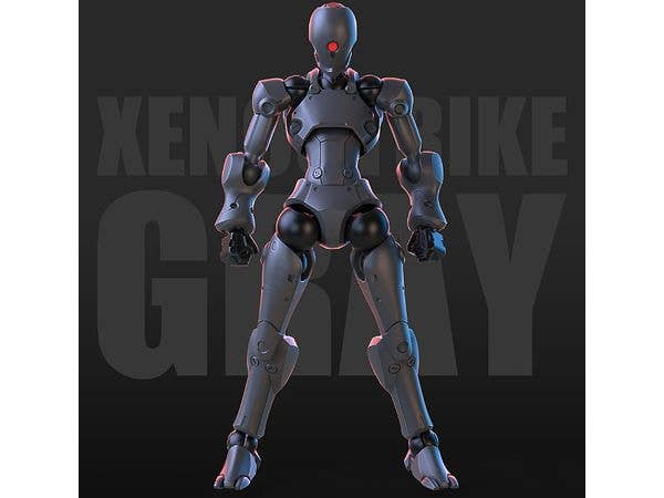 3 min project Xenostrike Plastic Model Kit (Gray)