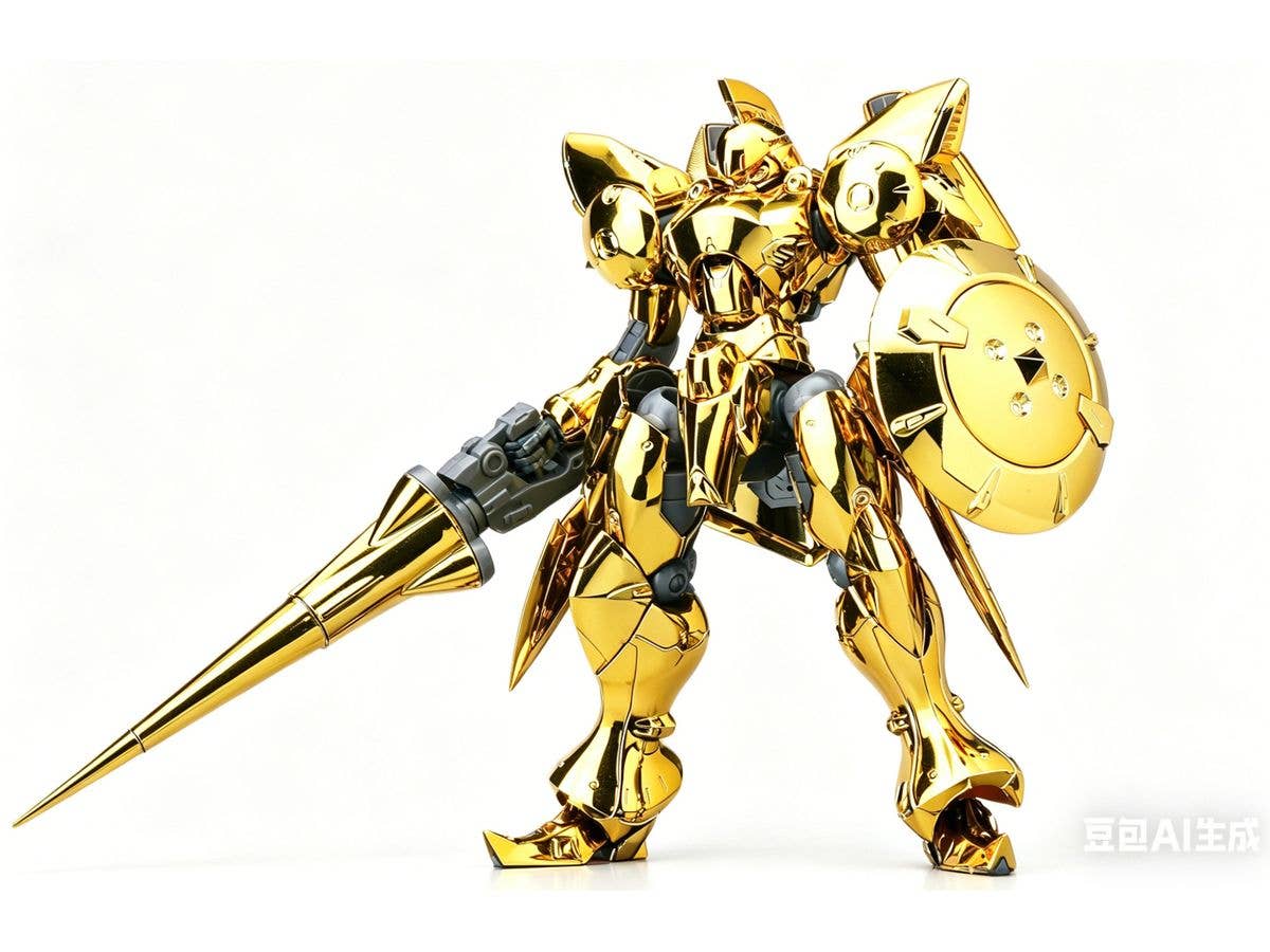 Ultra Action Trooper: Actaeon Plastic Model Kit (Golden)