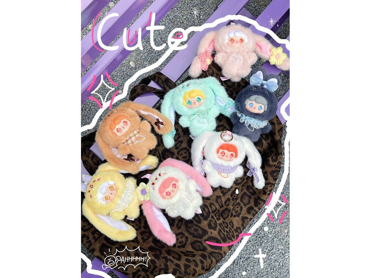 Mia Bunny Snuggle Series Plush Blind Box 1Box 6pcs