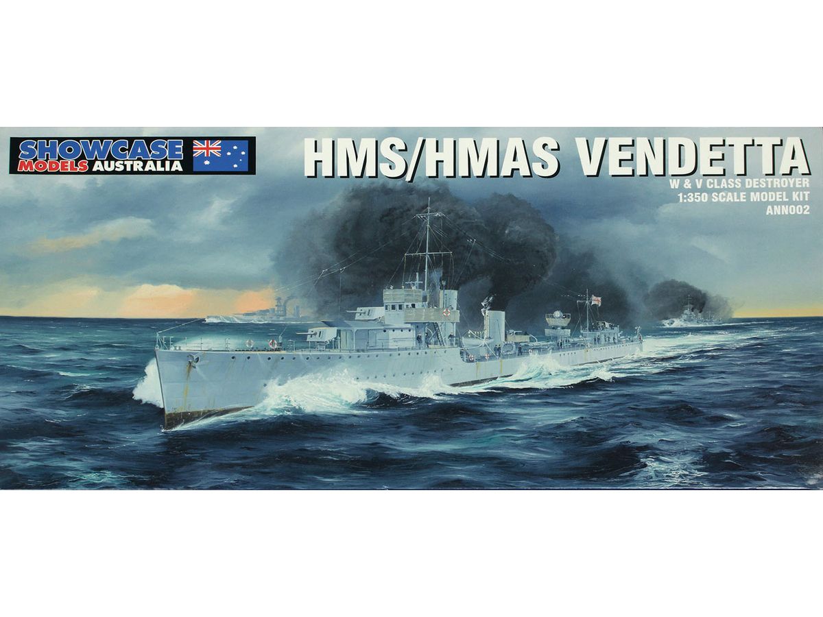 WW.I-II Australian Navy HMAS Vendetta V Class Destroyer