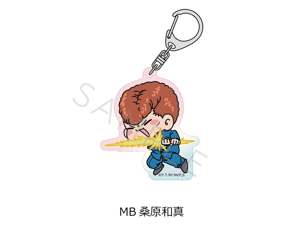 Tv Anime Yu Yu Hakusho: Acrylic Keychain Mb (Kazuma Kuwabara)