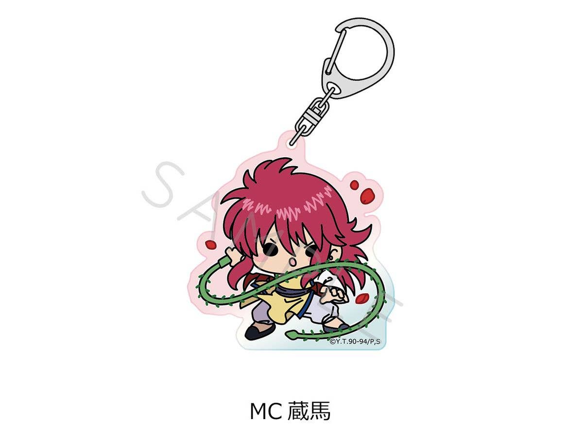 Tv Anime Yu Yu Hakusho: Acrylic Keychain Mc (Kurama)