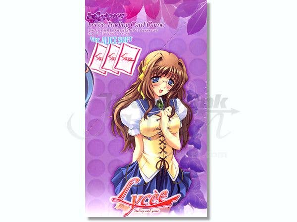 Lycee Trading Card Game Ver.Alice Soft Booster Pack Edition I 1Box