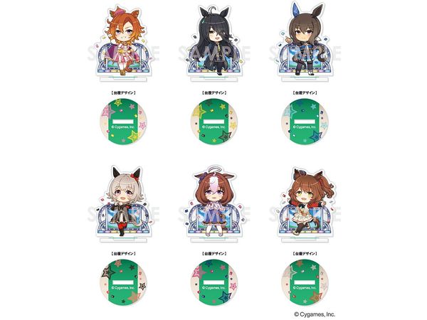 Uma Musume Pretty Derby: Chara-Feuille Acrylic Stand -Umapyoi Densetsu- Vol.4 1Box (6pcs)