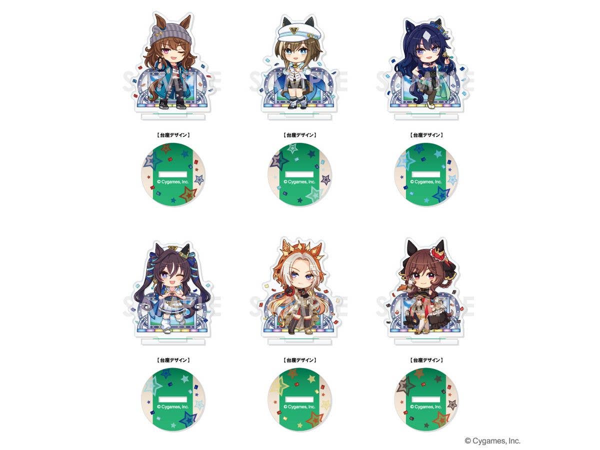 Uma Musume Pretty Derby: Charafeuille Acrylic Stand -Umapiyoi Legend- Vol.7 1Box 6Pcs
