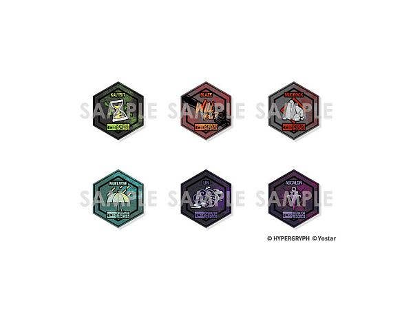 Arknights: Record Medal Pins Vol.3 Box.A 1Box 6Pcs