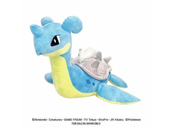 Pokemon Plush Tissue Cover (Lapras)