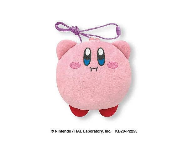Kirby's Dream Land: Plush Neck Pouch (Hovering) N