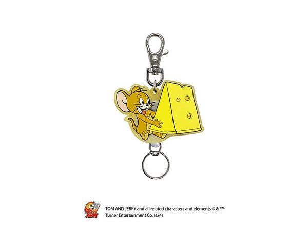 Tom and Jerry: Rubber Reel Keychain (Jerry)