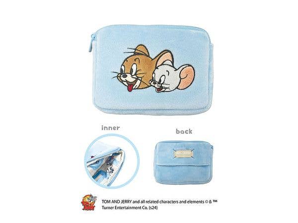 Tom and Jerry: Mini Tissue Pouch (Blue)