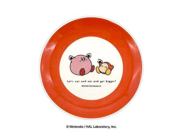 Kirby's Dream Land: Play with Waddle Dee Plate (Let's eat!)