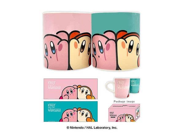 Kirby: Play with Waddle Dee Pair Mug Set