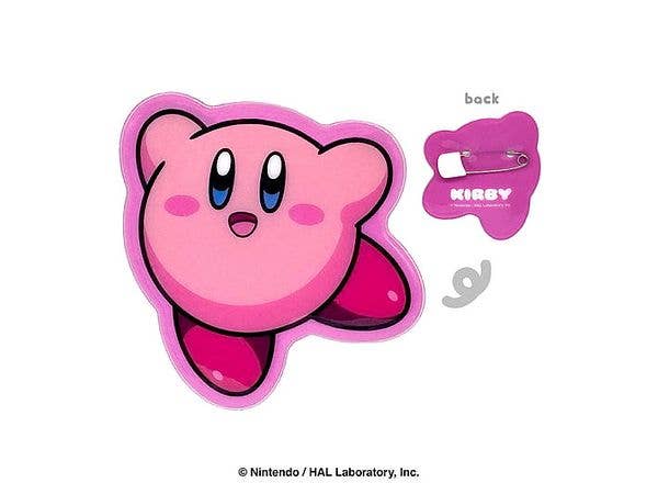 Kirby's Dream Land: Puffy Badge (Kirby (Smiling))