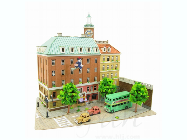 Miniatuart Kit Studio Ghibli Series : Koriko Town