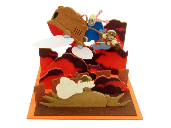 Miniatuart Kit Studio Ghibli Series : Sheeta Rescue